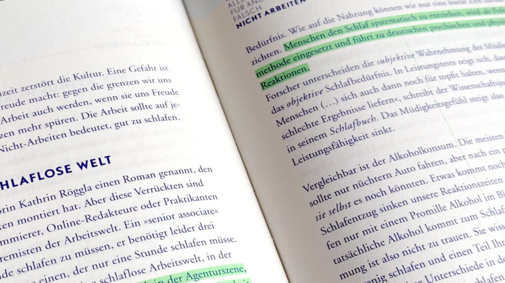 Kreativität aushalten